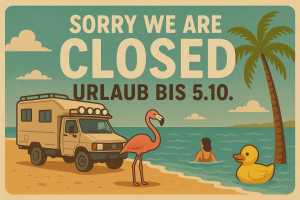 Wir machen Urlaub